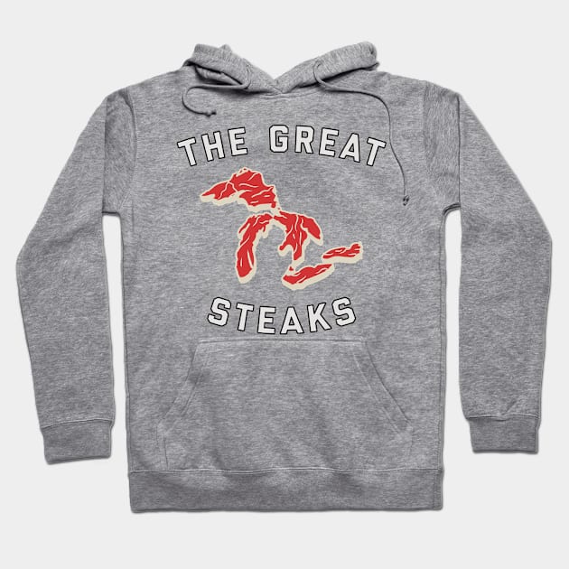 The Great Steaks Hoodie by ethanunzicker